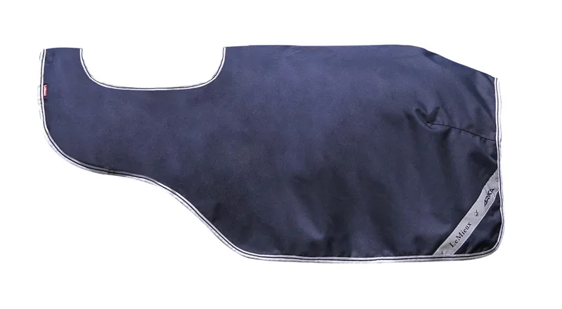 LeMieux Arika Waterproof Exercise Sheet in Navy-1